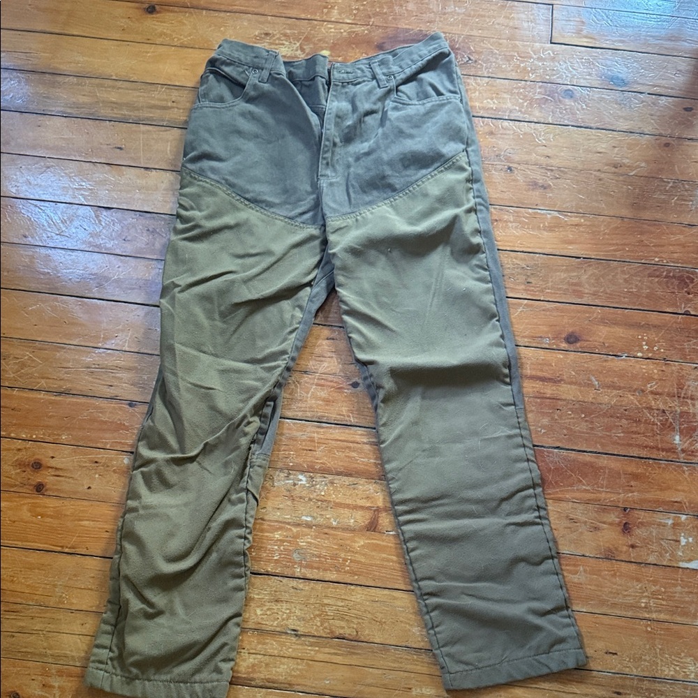 Men's Two-Tone Brown Pants